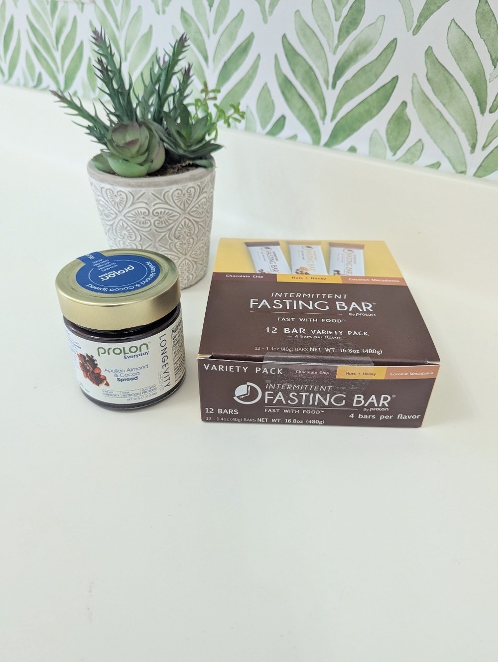 ProLon Intermittent Fasting Bar Variety Pack + ProLon Almond Spread- Unopened